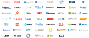 Top 10 Data Science tools in 2022 - TensorFlow client logos