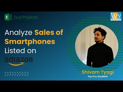Analyze Sales of Smartphones on Amazon