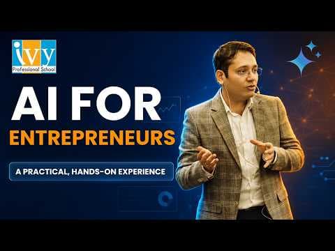 AI for Entrepreneurs video thumbnail