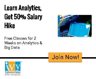 Learn Analytics, Get 50% Salary Hike! Get 2 Weeks Free Classes - Join Now!